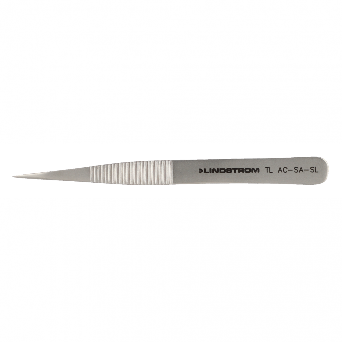 Lindström 不銹鋼經濟鑷子 AC 型，帶有鋸齒狀手柄和堅固的尖端 TLAC-SA-SL - 商品圖 2